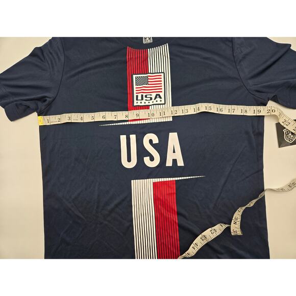 ELEVEN VS 11 USA Flag Tee~Oympics~Men's XL~new w/Tags - Picture 3 of 6